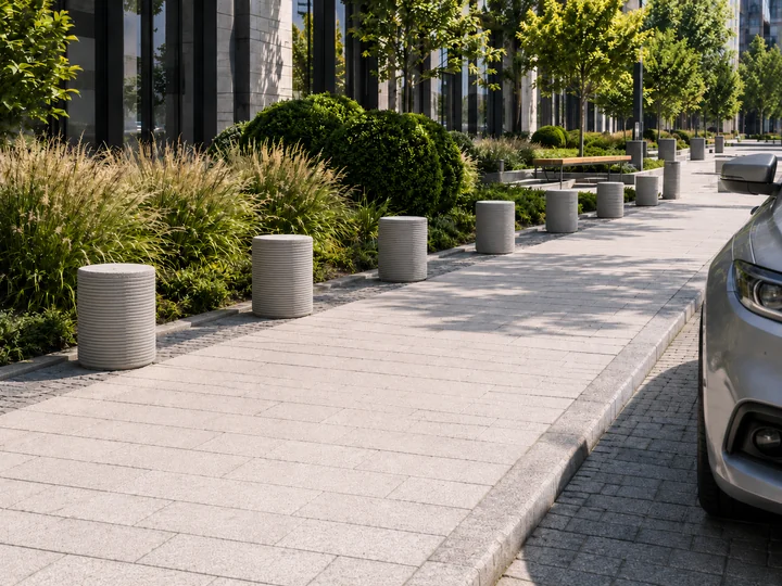 Parking bollards