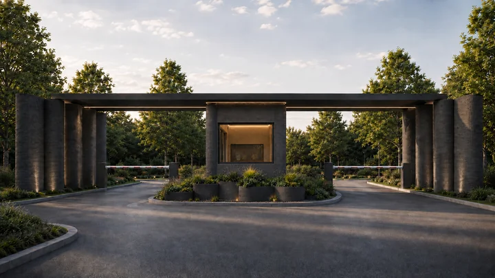 Residential Development Entrances